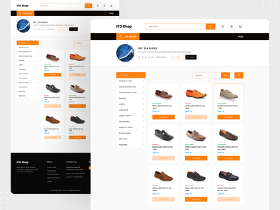 电子商务产品登陆页面-产品列表。(E-commerce Products Landing Page-Products list.)