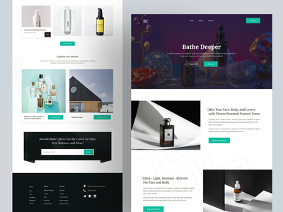 电子商务登陆页面(E-commerce Landing Page)