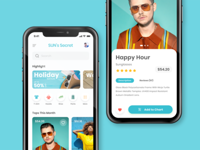 电子商务产品页面 - 移动应用程序模板(E-Commerce Product Page - Mobile App Template)