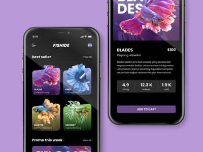 电子商务产品页面 - 移动应用程序模板(E-Commerce Product Page - Mobile App Template)