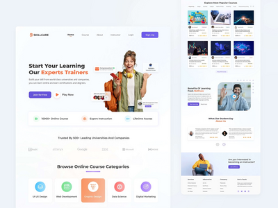 在线学习-教育网页设计(Online Learning- Educational Web Design)