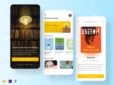 电子图书馆应用程序（第 1 部分）(E-Library app (Part 1))