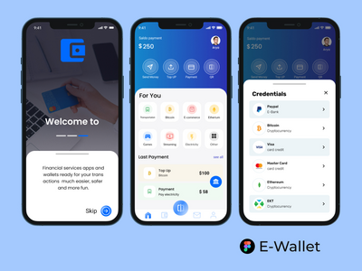 电子钱包 UI 套件(E-Wallet UI Kits)