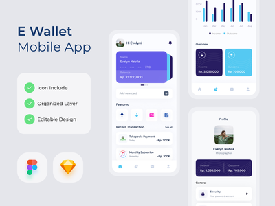 电子钱包移动应用程序(E-Wallet Mobile App)