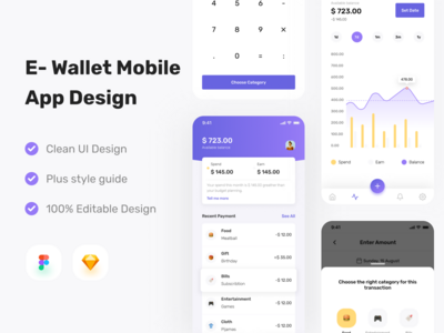 电子钱包移动应用程序设计(E-Wallet Mobile App Design)