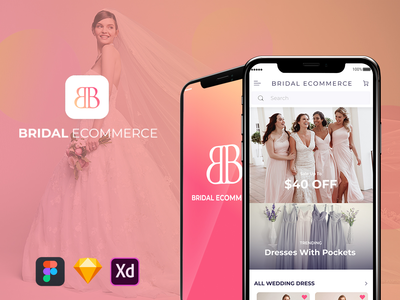 新娘电子商务 UI KIT(Bridal Ecommerce UI KIT)