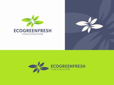 叶子标志设计(Leaves Logo Design)