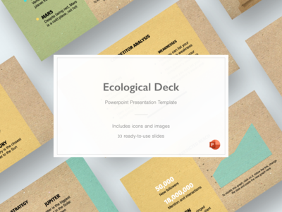 生态 - 终极演示模板(Ecological - Ultimate Presentation Template)