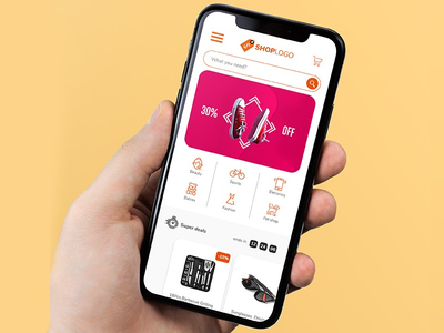 电子商务移动设计 UI - 模板(Ecommerce Mobile Design UI - Template)