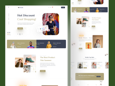 店铺登陆页面(Shop landing page)