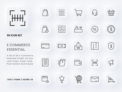 电子商务图标集(E Commerce ICON SET)