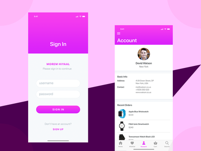 电子商务 iOS UI 设计(Ecommerce iOS UI Design)