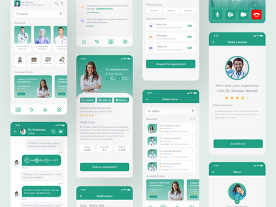 牙医医生顾问移动应用程序(Dentist Doctor Consultant Mobile App)