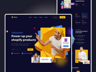 电子商务平台营销机构登陆页面(eCommerce Platform Marketing Agency Landing Page)
