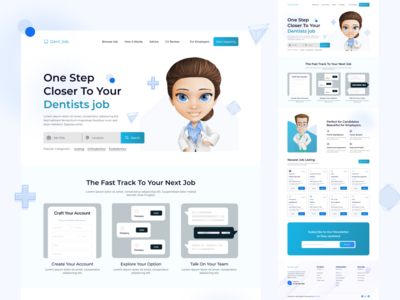 牙科工作网站(Dentistry Job Website)
