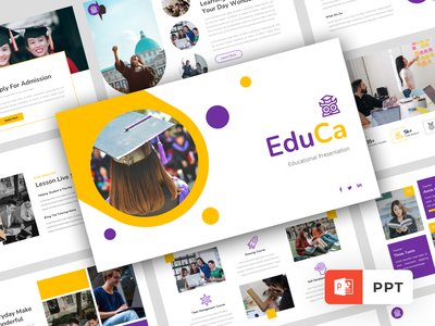 Educa - 大学和教育演示模板(Educa - University and Education Presentation Template)