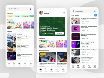 教育应用程序设计(Educate App Design)