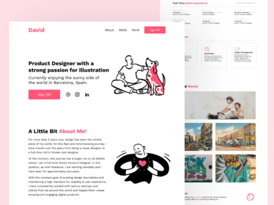 创意作品集网站(Portfolio Website for Creatives)