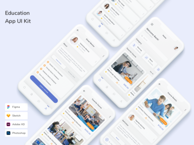 教育应用程序 UI 套件(Education App UI Kit)