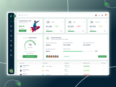 带灯光模式的侧边栏导航 - XD 挑战(Sidebar Navigation with Light Mode - XD Challenge)