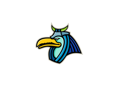 透特埃及神吉祥物(Thoth Egyptian God Mascot)