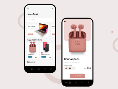 电子产品商店应用界面(Electronic Products Shop App Ui)