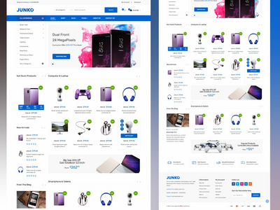 电子电子商务 HTML 模板(Electronics eCommerce HTML Template)