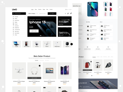 电子商店网站(Electronic Store Website)