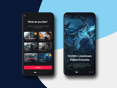Elien- 实时游戏流媒体 UI 套件#3(Elien- Live Game Streaming Ui Kit#3)