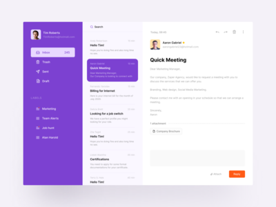 电子邮件客户端网络(Email Client Web)