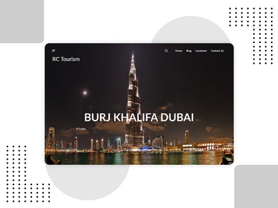 BhurjKhalifa 网页登陆页面(BhurjKhalifa Web Landing Page)
