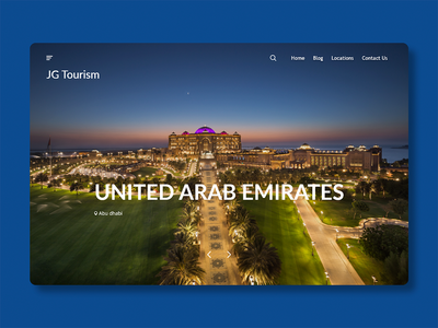 阿联酋航空登陆页面(Emirates Landing Page)