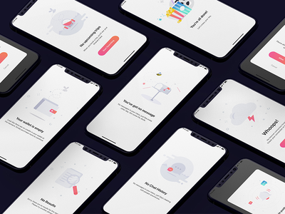 空状态移动 UI 示例(Empty State Mobile UI Example)