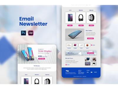 电子邮件通讯模板(Email Newsletter Templates)