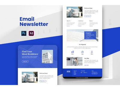 电子邮件通讯模板(Email Newsletter Templates)