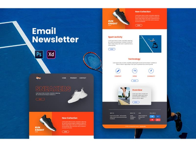 电子邮件通讯模板(Email Newsletter Templates)