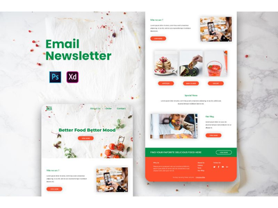电子邮件通讯模板(Email Newsletter Templates)