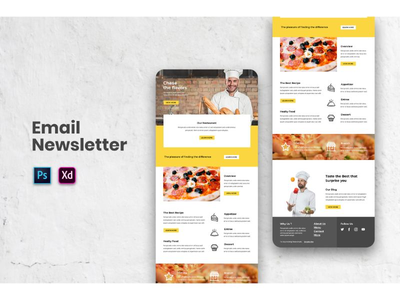 电子邮件通讯模板(Email Newsletter Templates)
