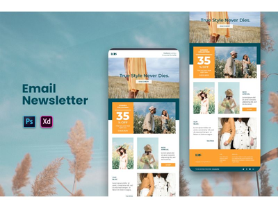 电子邮件通讯模板(Email Newsletter Templates)