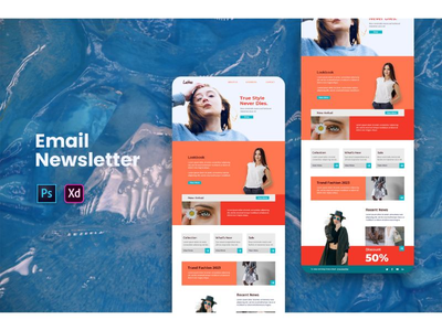 电子邮件通讯模板(Email Newsletter Templates)