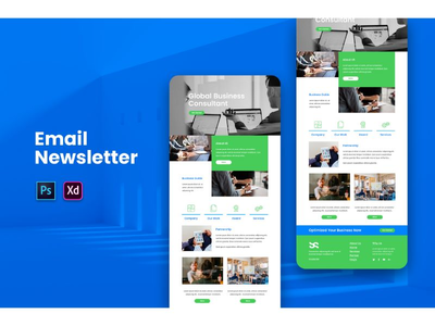 电子邮件通讯模板(Email Newsletter Templates)
