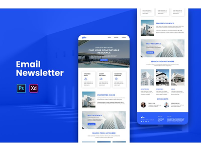 电子邮件通讯模板(Email Newsletter Templates)