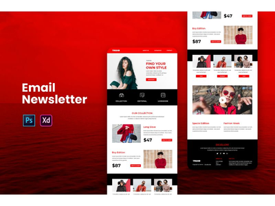 电子邮件通讯模板(Email Newsletter Templates)