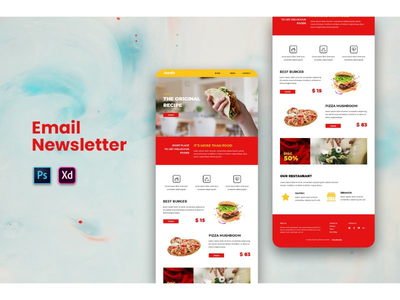 电子邮件通讯模板(Email Newsletter Templates)