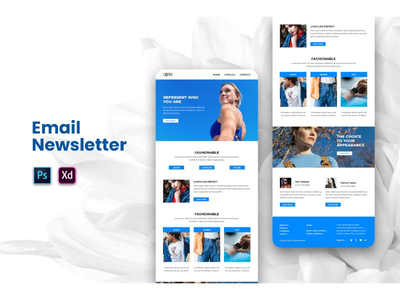 电子邮件通讯模板(Email Newsletter Templates)