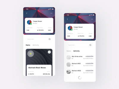 Enefty - NFT 移动应用程序 UI 工具包（创建者活动）(Enefty - NFT Mobile Apps UI Kit (Creator Activity))