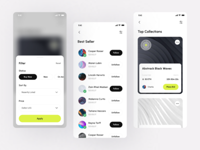 Enefty - NFT 网站 UI 工具包（主页 2）(Enefty - NFT Website UI Kit (Homepage 2))