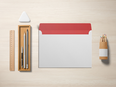 信封样机(Envelope Mockup)