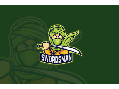 电竞标志剑客(Esport Logo Swordsman)