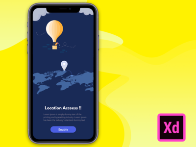 空状态收藏卷。 1（ES17 - 位置访问页面）(Empty State Collection Vol. 1 ( ES17 - Location Access Page ))